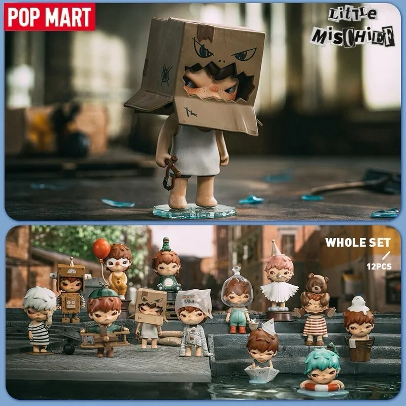 ลิขสิทธิ์แท้ POP MART ป็อปมาร์ท Hirono Little Mischief V.2 V2 ฮิโรโน๊ะ กล่องสุ่ม(แบบเลือกตัว)สินค้าพร้อมส่งจากกรุงเทพฯ