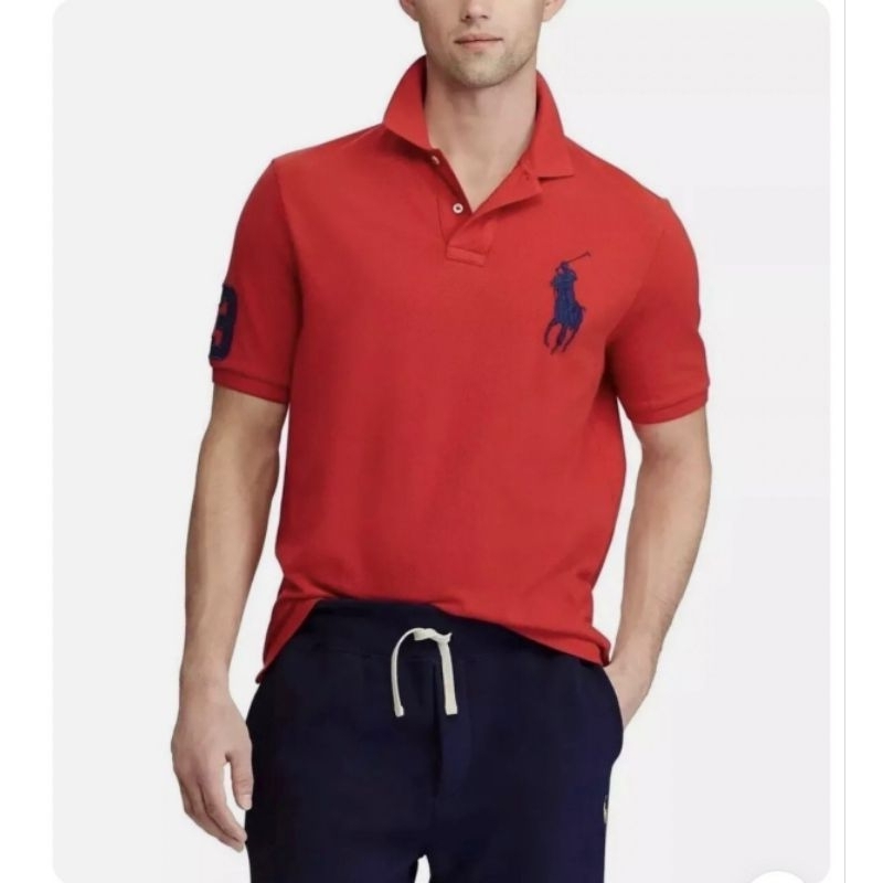 เสื้อโปโลชาย ปักม้าใหญ่ Big size