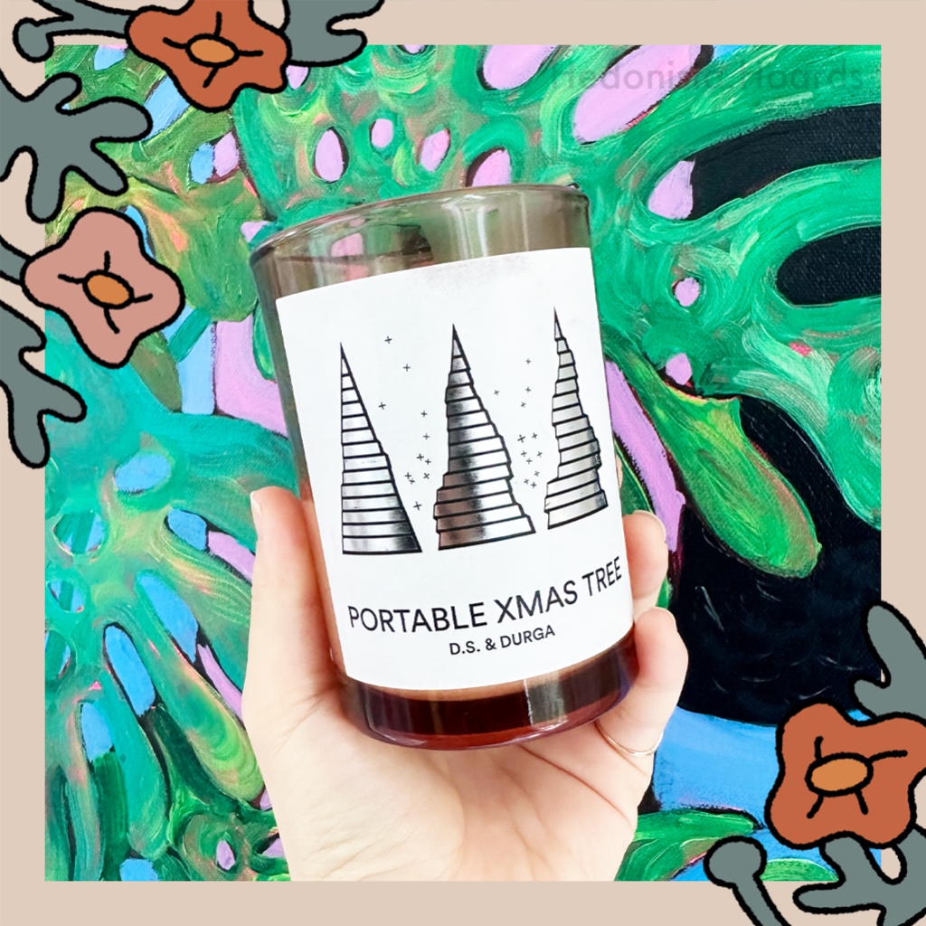 ส่งต่อ เทียนหอม DS & Durga กลิ้น Portable Xmas Tree พร้อมกล่อง | เทียนหอมมือสอง กลิ่น pine forest กล