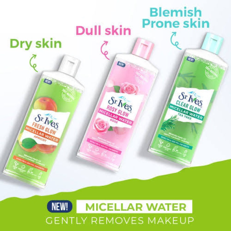 St Ives Fresh Glow Micellar Water 400ml