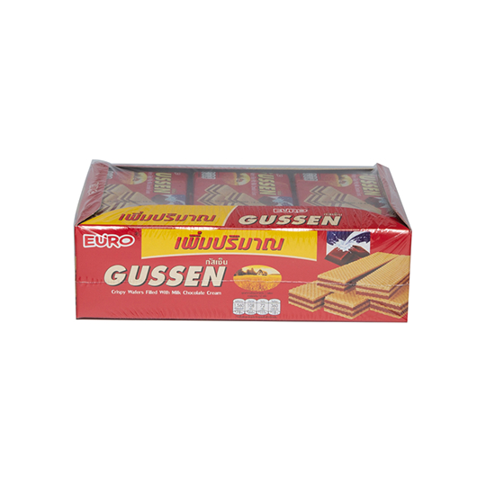 กัสเซ็นเวเฟอร์รสมิลค์ช็อก22กรัมX12  : GUSSEN