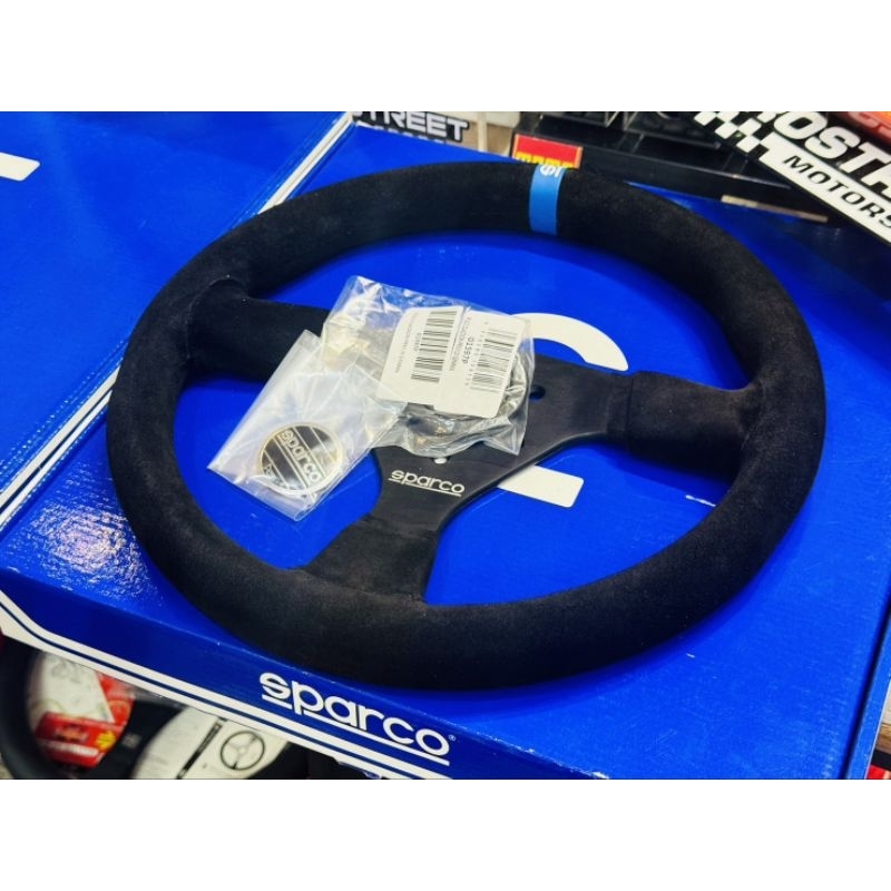 พวงมาลัย sparco r383 logo corona รุ่นใหม่ล่าสุด อิตาลี่ italy steering wheel พวงแต่ง สปาโก้