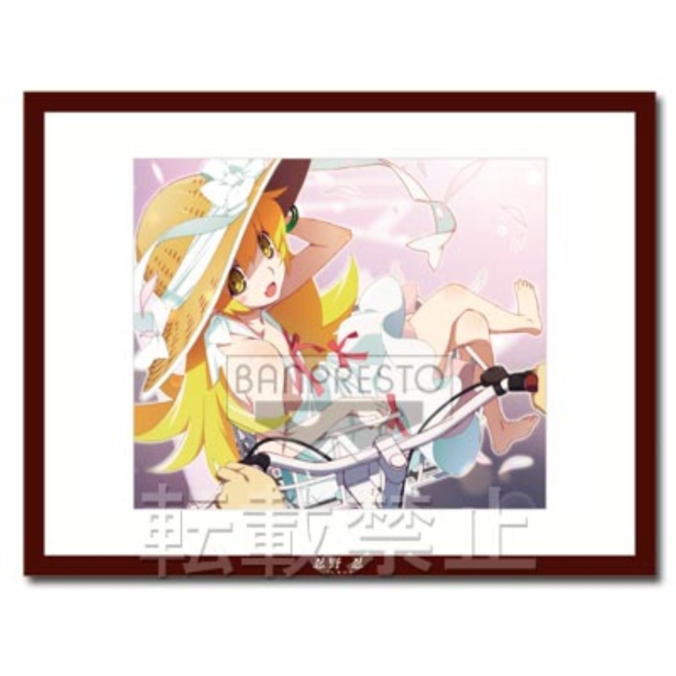 [พร้อมส่ง] กรอบรูป (Frame art) - Ichiban KUJI - B Prize - Oshino Shinobu - MONOGATARI Series