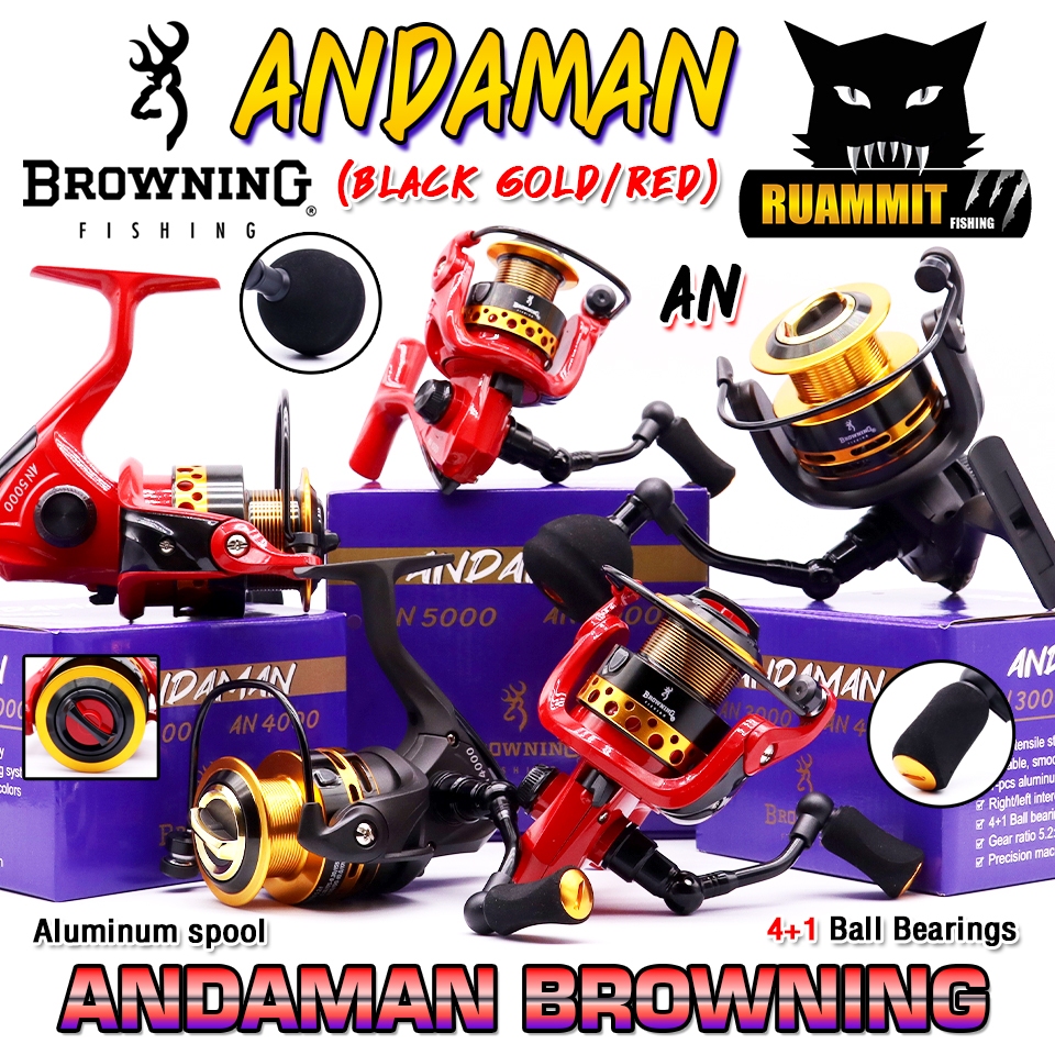 รอกสปินนิ่ง อันดามัน ANDAMAN BROWNING (BLACK GOLD)