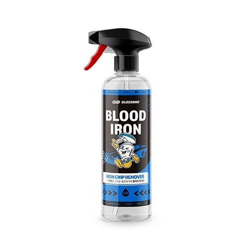 GLOSSBRO Blood Iron, Iron remover สเปรย์ขจัดคราบผงเบรก 500ml