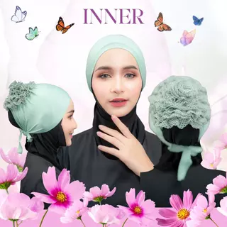 อินเนอร์ลูกไม้ หรือลูกหมวก ใส่ก่อนคลุมฮิญาบ เพื่อเก็บไรผม hijabแฟชั่นงานอินโด ner79วาริสมุสลิม