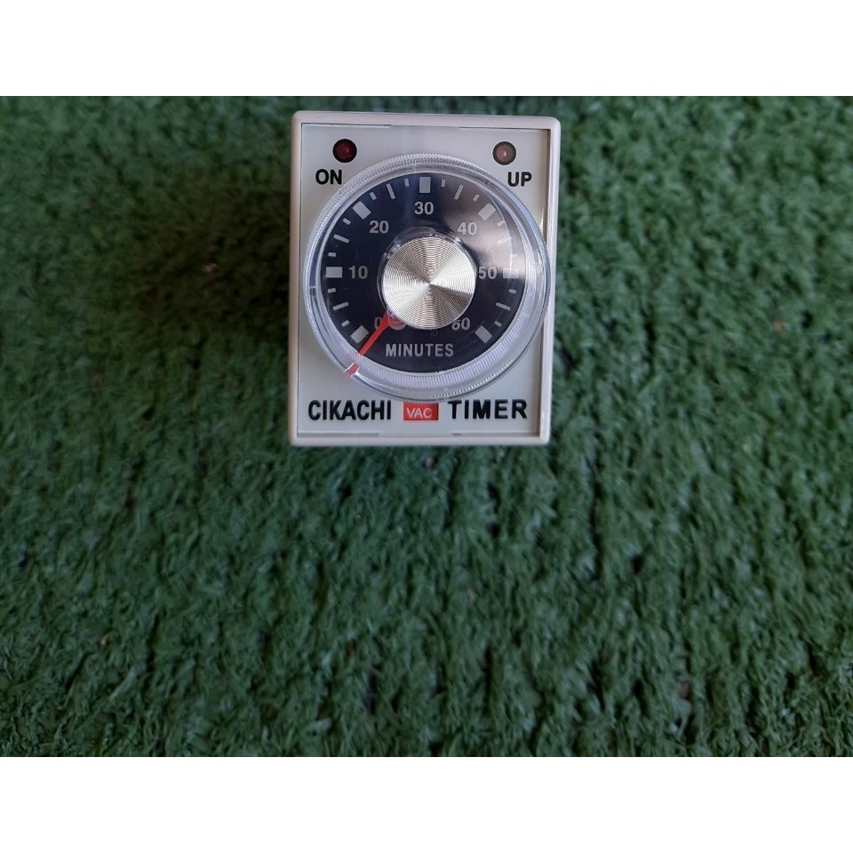 CIKACHI : Timer AH3-3 220V 60M (รวมช็อคเก็ต)