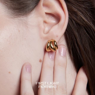 First Light Morning : Alina Earrings - Stainless Steel ต่างหู Mimimal