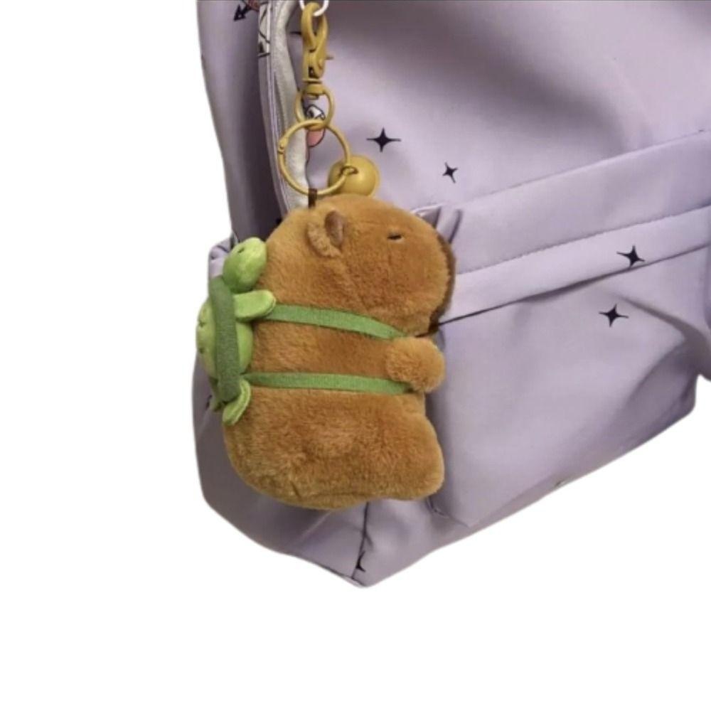 ตุ๊กตาการ์อนิเมะ Capybara Kawaii พวงกุญแจ น่ารัก ของขวัญเหมาะกับเด็ก ราคา ถูกที่สุด ดีลบีเคเค แกลเลอรีภาพที่ 9