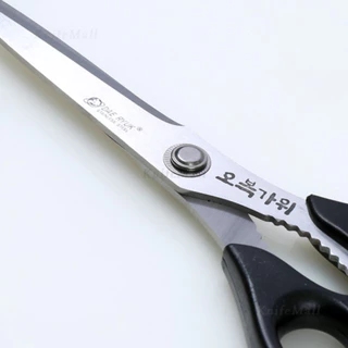 กรรไกรเกาหลี ตัดเนื้อ bbq obok scissors no.104 오복가위 양손용 No.104 made in korea