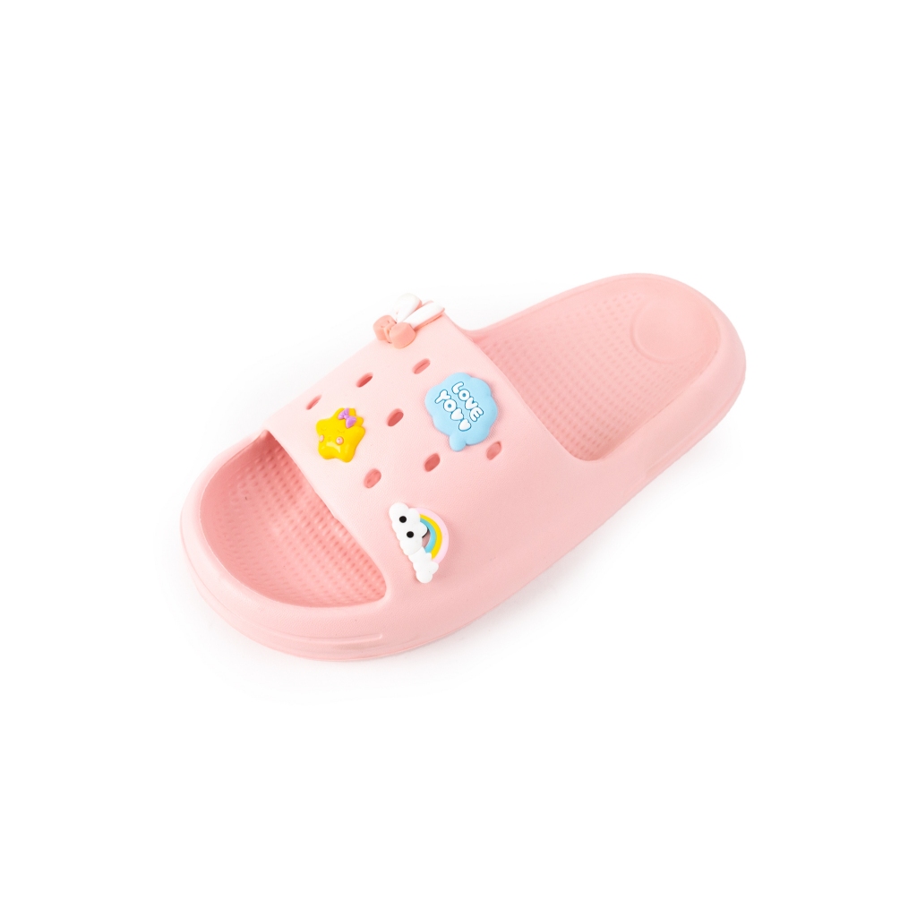 Roving Fox รองเท้าแตะแบบสวม รุ่น RF6445  มี 3 สี ครีม ชมพู ดำ
