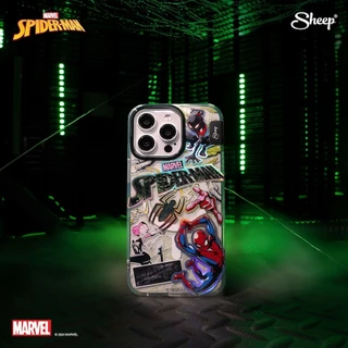 [For iPhone MS / Samsung Spider-City and Spider-Verse] Spider-Man Limited Collection เคสสำหรับไอโฟน MS ฟรีGriptok/Strap