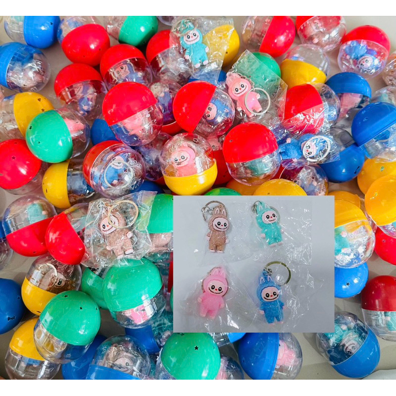 พร้อมส่ง ไข่พวงกุญแจตัวหนาลาบูบู้ opp ราคาส่งค่ะ