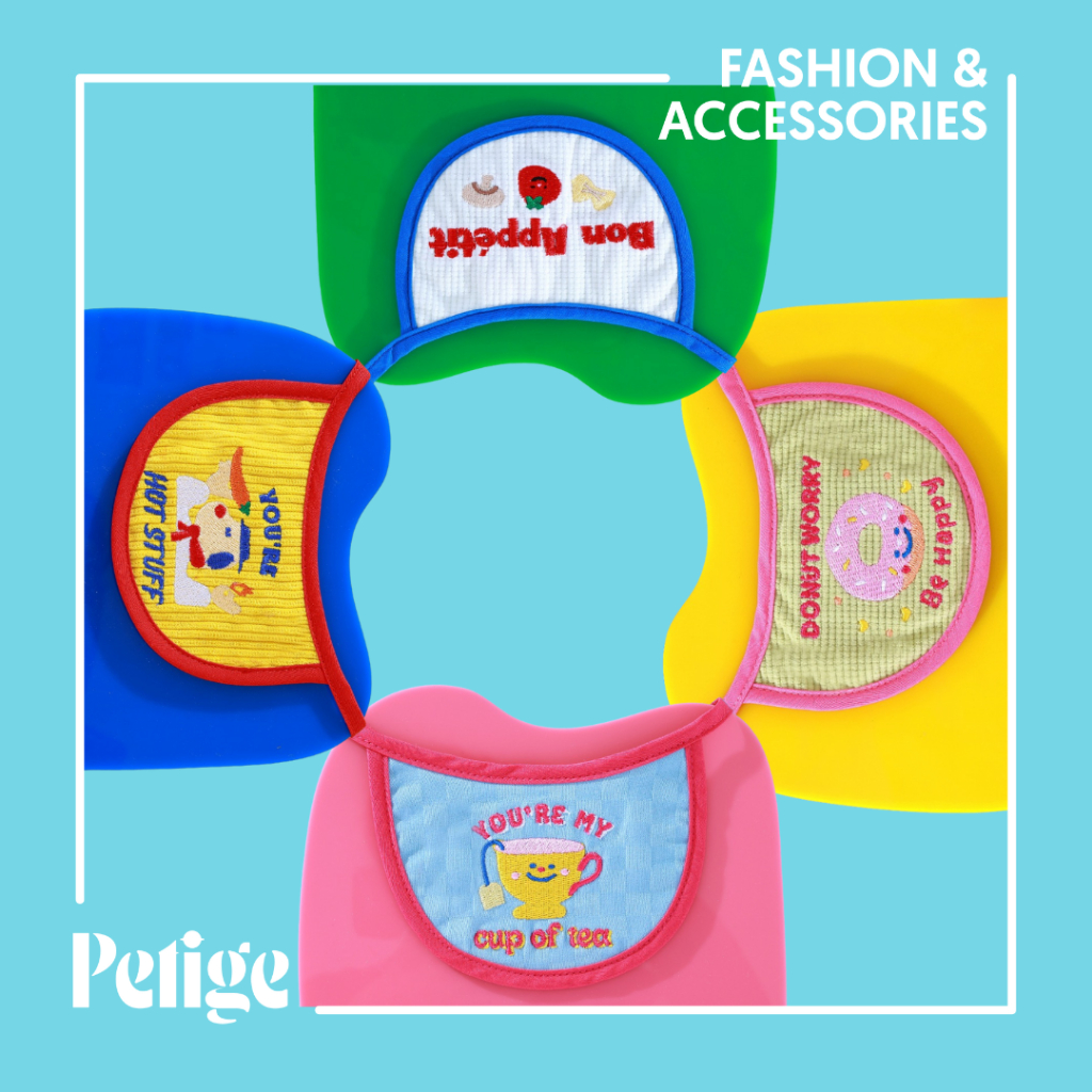 Doggu Foodie Bib ผ้ากันเปื้อนสัตว์เลี้ยงสำหรับน้องหมา น้องแมว