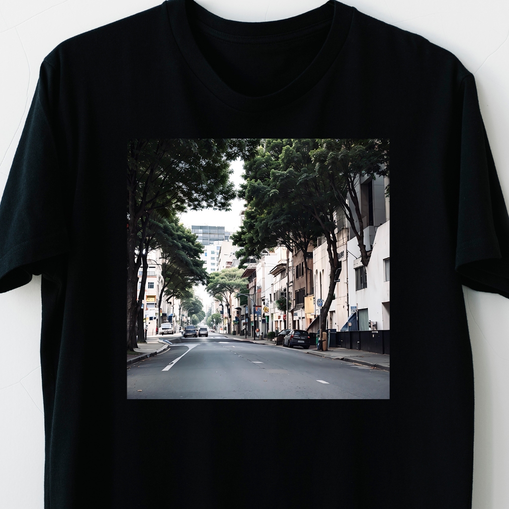 พร้อมส่ง (เสื้อยืดลุงจัน) ลายถนนคนเงื่อน