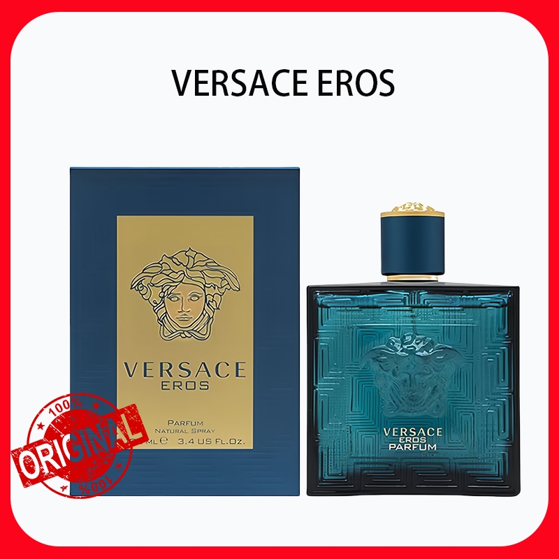 [มีสินค้า]น้ำหอมแท้ 100% VERSACE EROS EDT 100ML FOR MEN PERFUME