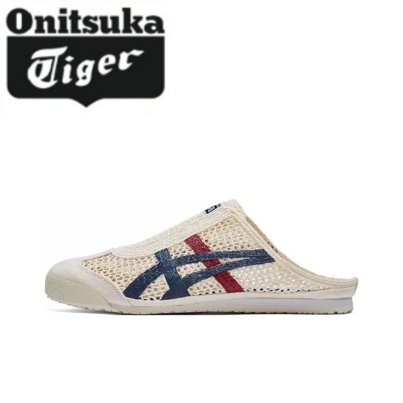 100%authentic Onitsuka Tiger Ghosta Tiger MEXICO 66 SABOT sand slippers half slippers