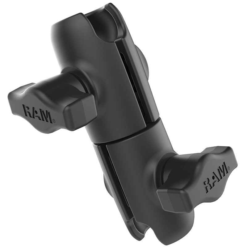 RAM MOUNTS อาร์มสั้นหมุนได้ 360 องศา  RAM® Composite Double Socket Swivel Arm RAP-B-200-12U