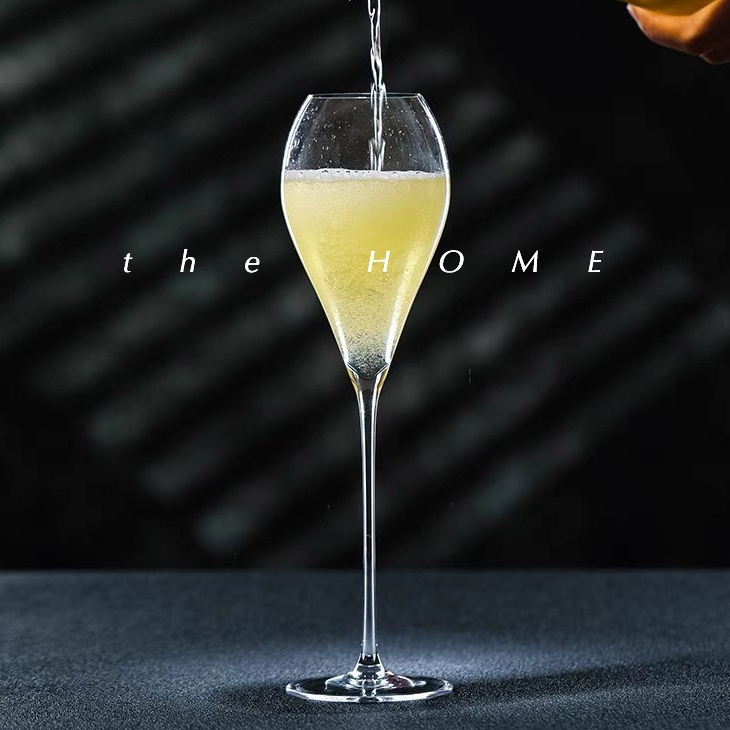 【พร้อมส่งในไทย】Champagne Glasses แก้วแชมเปญ แก้วคริสตัลไร้สารตะกั่วระดับพรีเมียม แก้วไวน์ขาว 250ML