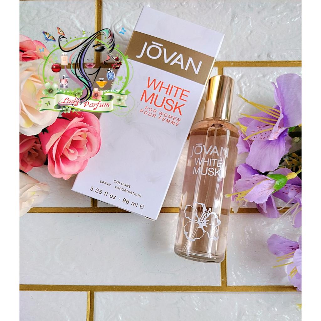 Jovan White Musk Cologne For Women Pour Femme 96 ml. ( กล่องขายไม่ซีล ) ..