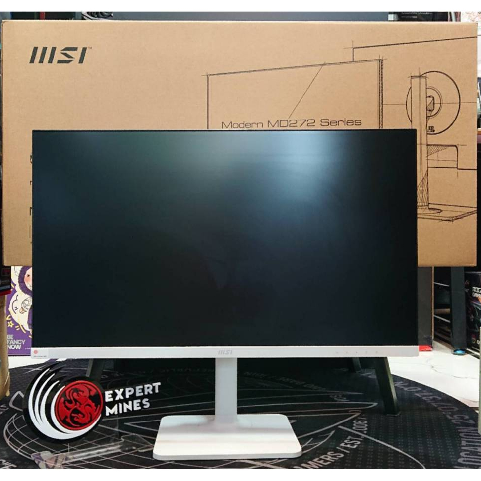 MSI MODERN MD272XPW - 27" IPS FHD 100Hz USB-C KVM ADAPTIVE SYNC