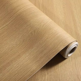 (ส่งทันที) Wall Kip วอลเปเปอร์ ลายไม้ ติดเฟอร์นิเจอร์ สติ๊กเ…