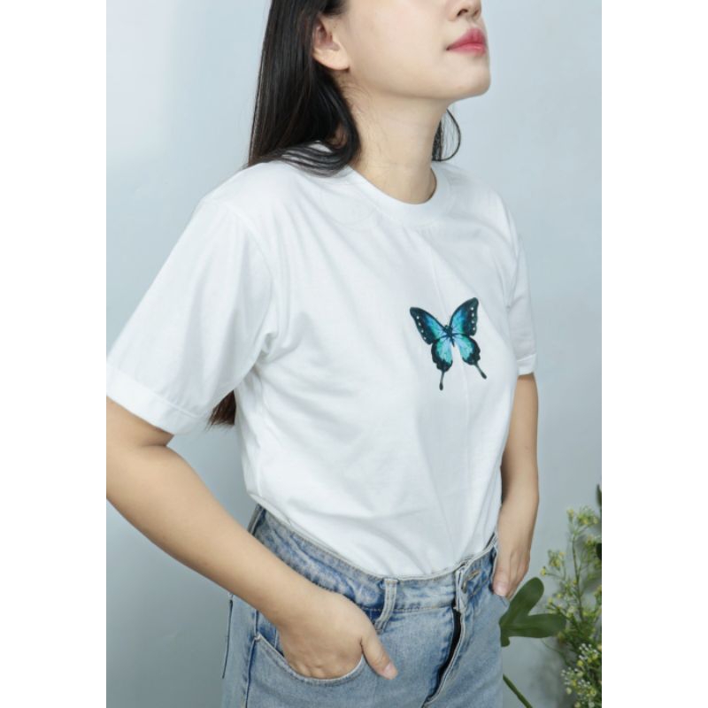 เสื้อยืดพิมพ์ลายเท่ๆน่ารักๆ เนื้อผ้าcotton