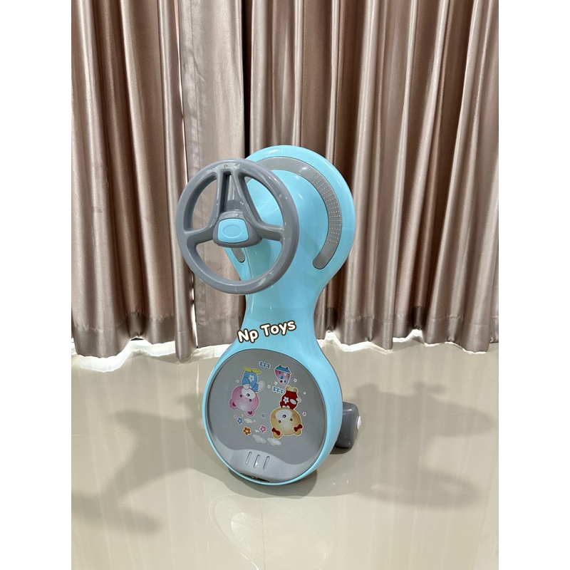 Np Toys รถขาไถเด็ก รถดุ๊กดิ๊ก 2in1 มีเสียงดนตรี/มีไฟ No.10104 - รูปที่ 4