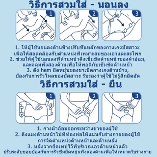 [สินค้าใหม่] Caring love ผ้าอ้อมผู้ใหญ่ สูตรบางเบา มีอัตราการดูดซึมสูง S/M/L/XL/（10pcs）สองประเภท