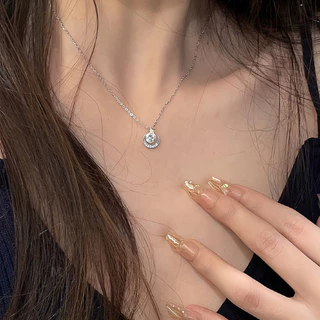 MEET💕พร้อมส่ง สร้อยเงิน Star Story เงินแท้925 แฟชั่นเกาหลี ไม่ลอกสี ไม่แพ้ผิว ใส่ทุกวัน necklace