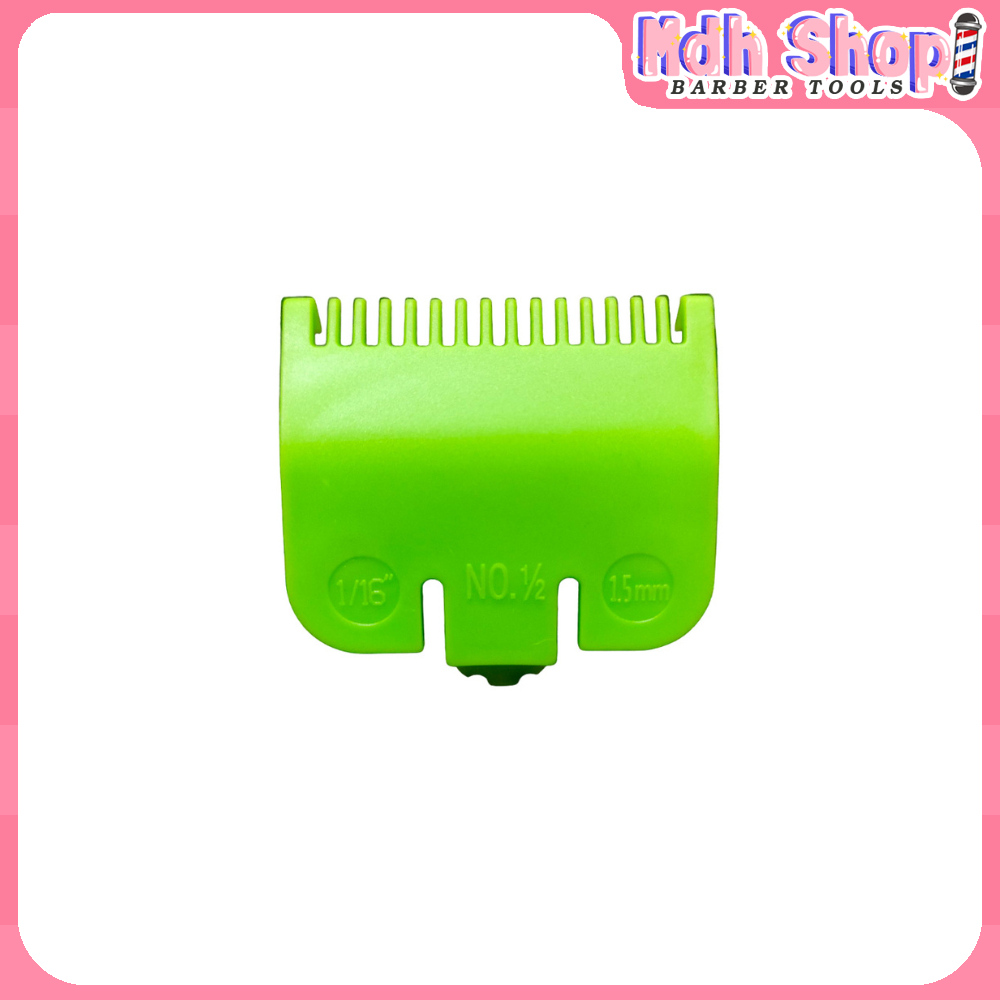 ฟันรองปัตตาเลี่ยนพลาสติก เบอร์ 0.5 ความหนา 1.5 mm สีเขียว
