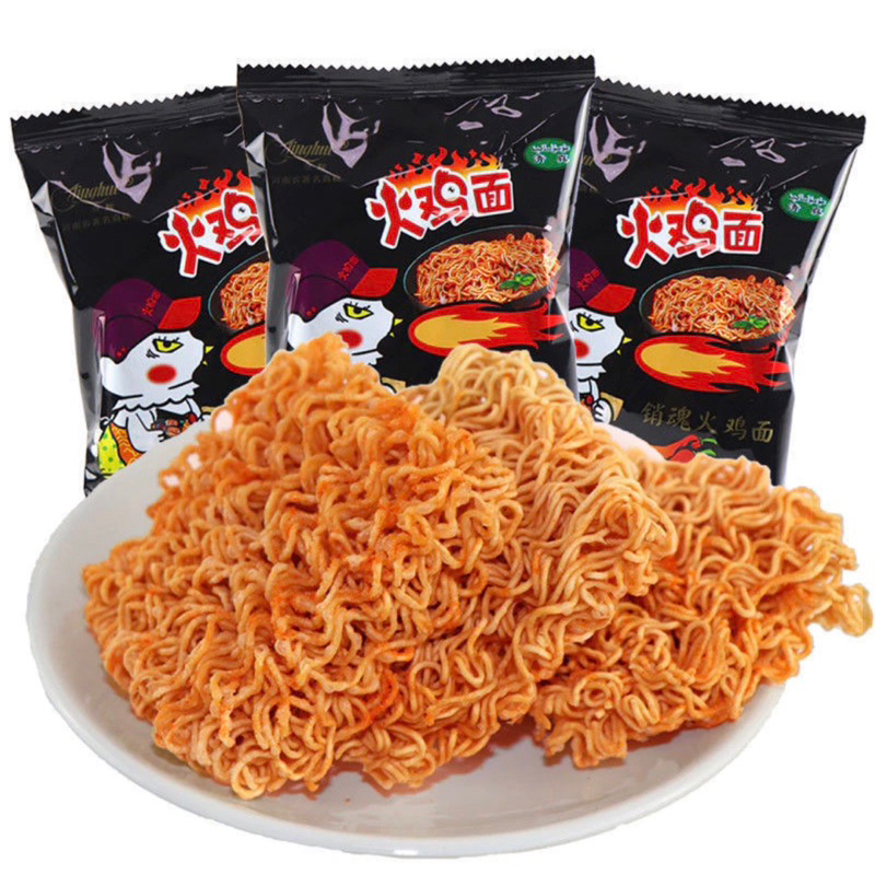 มาม่าจิ๋วเผ็ดเกาหลี "กรอบ อร่อย ไม่ต้องต้ม ห่อละ 17 กรัม