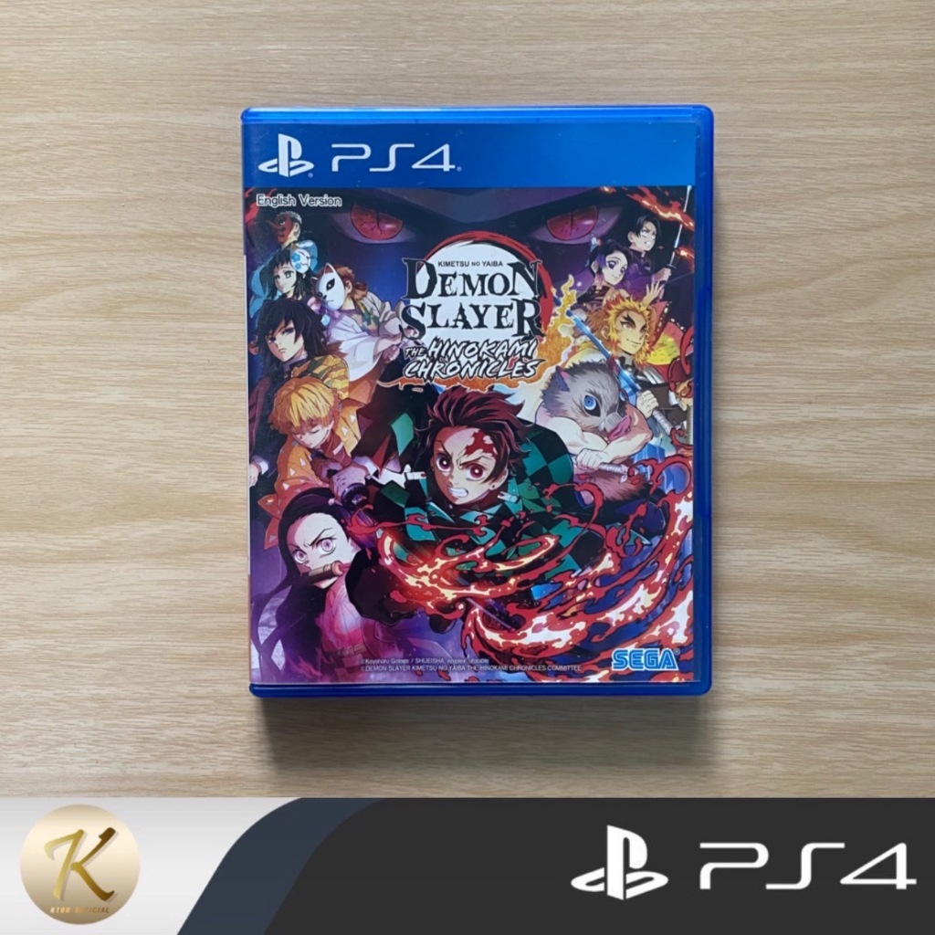 แผ่นเกมส์ PS4 : Demon Slayer📍 (มือ1/มือ2) สินค้าพร้อมจัดส่ง