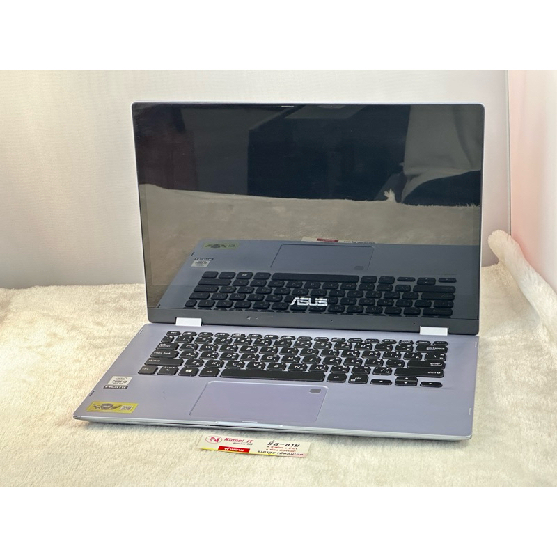 ASUS Vivobook Flip14 จอทัชกรีน บานพับกางได้ 360 TP412FA-EC491T Blue (NB1336)