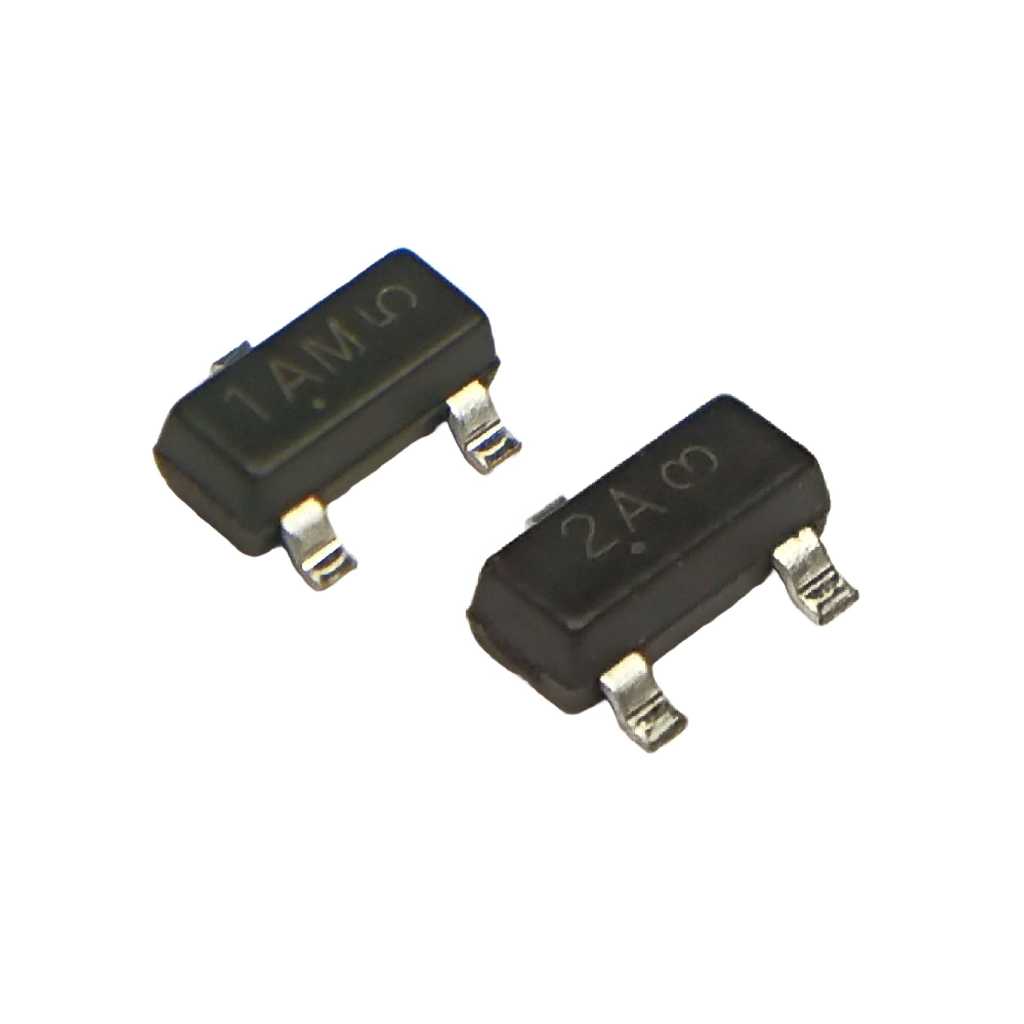 1AM (MMBT3904) 2A (MMBT3906) ทรานซิสเตอร์ Transistor ยี่ห้อ ON (ราคาต่อ 1 ตัว)