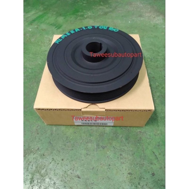 พู่เล่ย์ข้อเหวี่ยงหน้า (เหล็กหล่อ) NISSAN ALMERA 1.0 Turbo N18T ปี2019 -2022 MLFALMERA 12303-00Q3G M