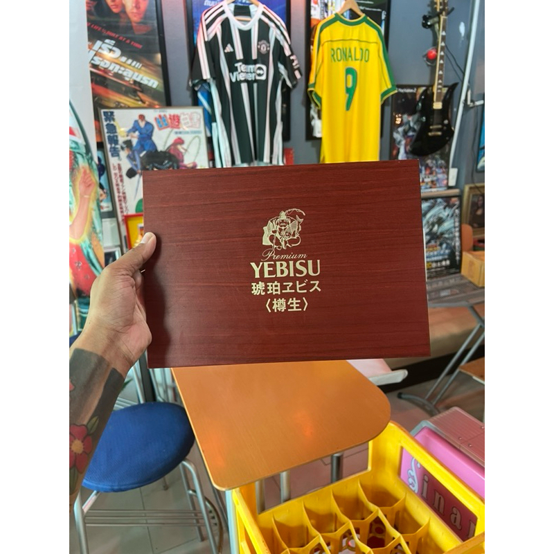 ป้ายญี่ปุ่น yebisu (มือสองพร้อมส่ง)