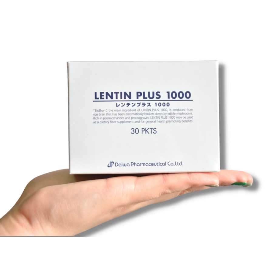 Lentin Plus 1000(30 ซอง)เลนตินพลัส สารสกัดจากธรรมชาติ เสริมสร้างระบบภูมิคุ้มกันของร่างกาย มะเร็ง เนื้องอก ภูมิแพ้ sle