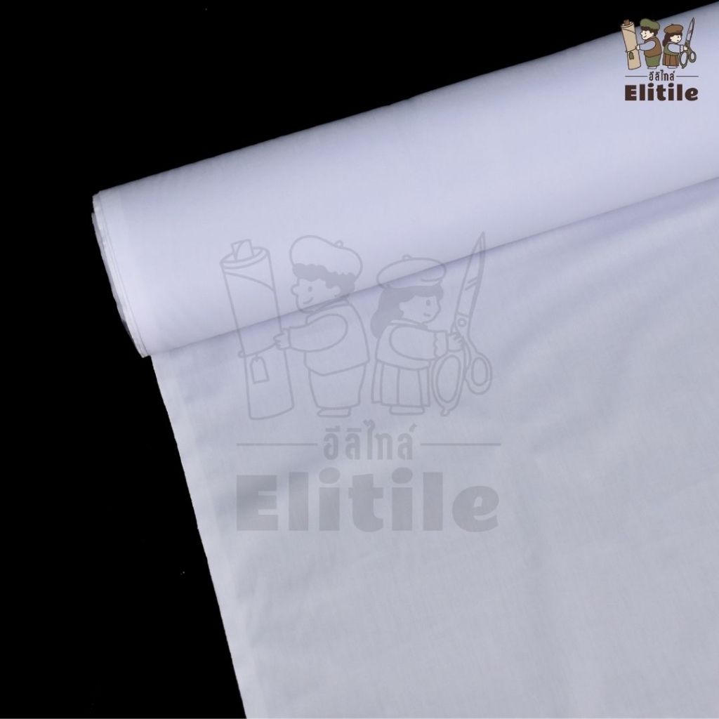ผ้าม้วน ยกม้วน คอตตอนทีซี210เส้น สีขาว หน้ากว้าง60นิ้ว60หลา เกรดพรีเมี่ยม ผ้าตัดชุดนักเรียน ทำเสื้อเชิ้ต เสื้อนักศึกษา - รูปที่ 4
