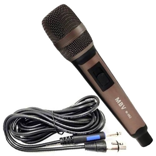 M562 ไมโครโฟน พร้อมสายยาว 5เมตร) ไมค์สาย MBV M-56X ไมค์ร้องเพลง ไมค์ร้องเพลงคาราโอเกะ (ไมค์ร้อง เสียงคมชัด)