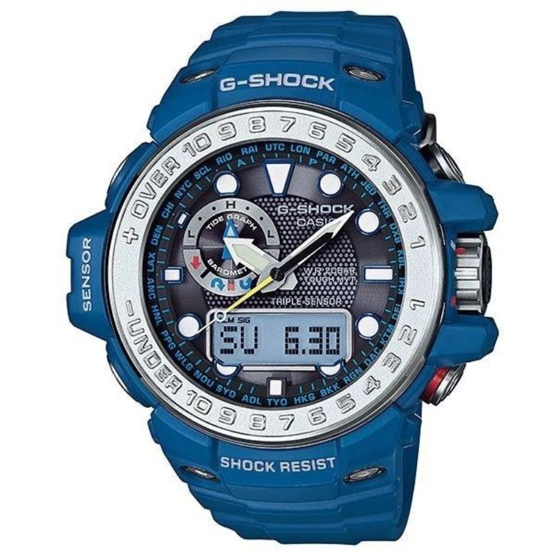 CASIO นาฬิกาข้อมือ G-Shock GulfMaster GWN-1000-2ADR - Blue 
