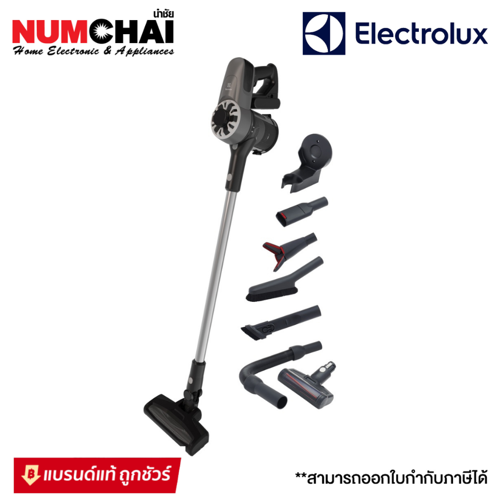 Electrolux  เครื่องดูดฝุ่นชนิดด้ามจับ 2-in-1 HD Lithium  รุ่น EFP31315  (21.6 โวลต์)