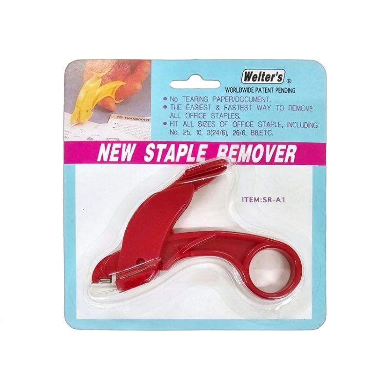 Welter's เวลเตอร์ส ที่ถอนลวดเย็บ รุ่น SR-A1 (ราคาต่อ 1 ชิ้น / คละสี)  - รูปที่ 4