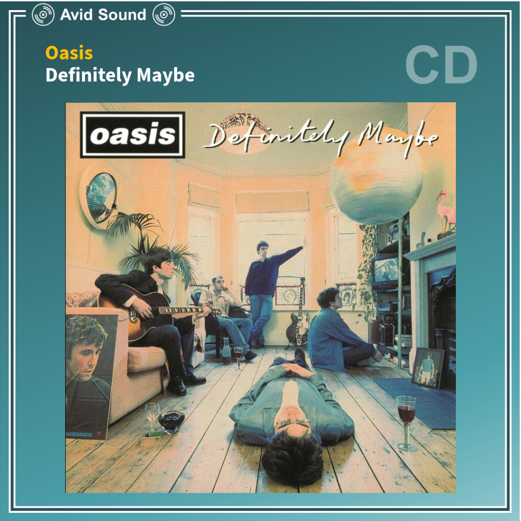 CD แผ่นซีดี Oasis Definitely Maybe ใหม่ ซีล Oasis CD
