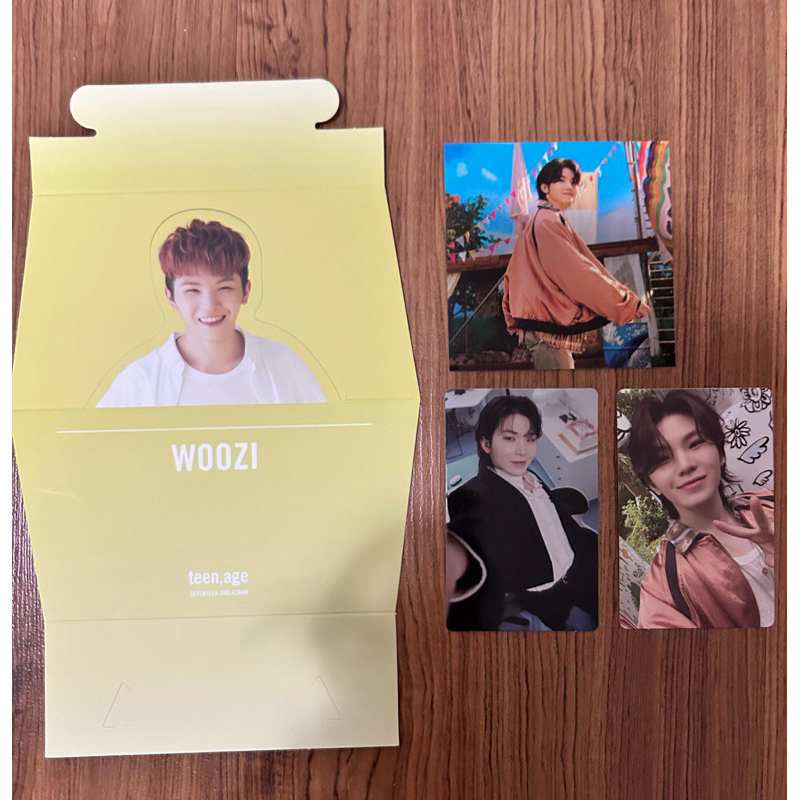 การ์ด Seventeen PM 2:14,17 again เวอน่อน อูจี Teen age,Face the sun โฮชิ, Jun Follow keyring, ที่ตั้