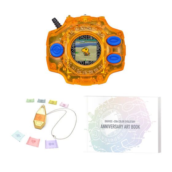 Digimon Adventure Digivice -25th Color EVOLUTION- DX Set Taichi Yagami Color from Japan NEW