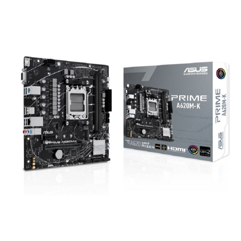 ASUS PRIME A620M-K AM5 Ryzen™ 7000 Series/ 8000 Series