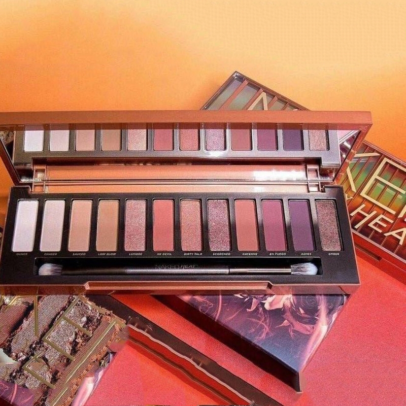 พาเลทอายแชโดว์เครื่องสำอาง พาเลทอายแชโดว์ 12 สี อายแชโดว์แต่งหน้าสำหรับผู้หญิงเรียบหรู