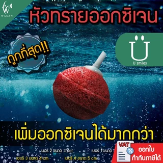 หัวทราย หัวออกซิเจน เพิ่มออกซิเจนในตู้ปลา BY ร้านวสันต์ อุปกรณ์ปลา(1 ลูก)