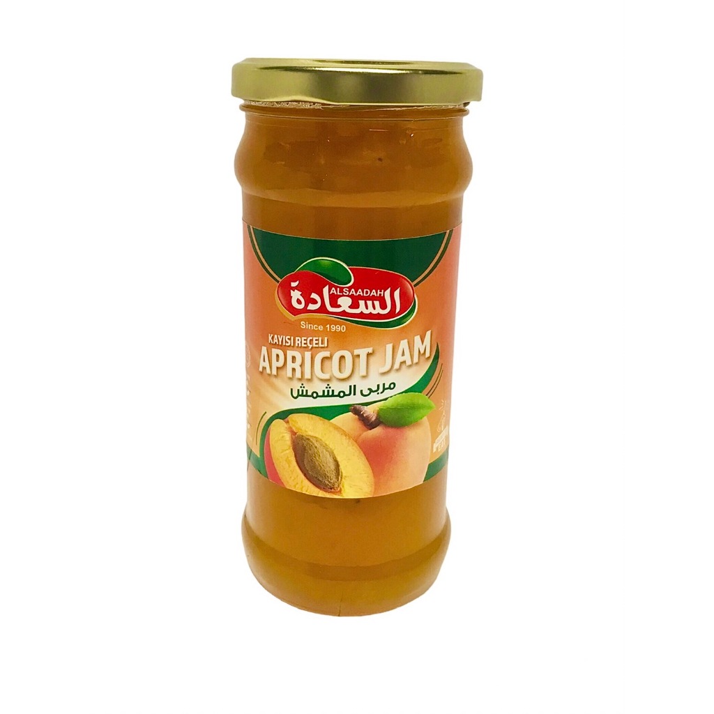 Alsaadah Apricot Jam 450 g (Exp : 01/2026)